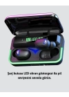 E10 Powerbank Şarjlı Bluetooth 5.1 Kulaklık Spor ve Oyun İçin