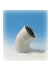 Ege Yıldız 110X45 Pvc Açık Dirsek 3,2 mm