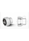 Ege Yıldız PPRC 50X1 1/2 Dişi Adaptör Gri