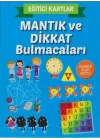 Eğitici Kartlar Mantık ve Dikkat Bulmacaları