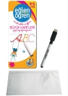 Eğlen Öğren - 40 Silinebilir Sayfada - Büyük Harfleri Yazmayı Öğreniyorum (4-5 Yaş)