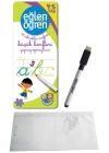Eğlen Öğren - 40 Silinebilir Sayfada - Küçük Harfleri Yazmayı Öğreniyorum (4-5 Yaş)