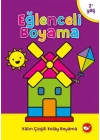 Eğlenceli Boyama - Kalın Çizgili Kolay Boyama