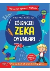 Eğlenceli Zeka Oyunları - Mavi Kitap -Öğrenirken Eğlenceyi Keşfedin