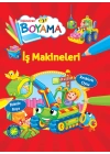 Eğlendiren Boyama - İş Makineleri