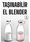 El Blender Taşınabilir Meyve Blender Şarj Edilebilir Taşınabilir Blender Elektrikli