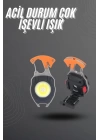 El Feneri LED Anahtarlık Çok Fonksiyonlu Mini Çakmak Özellikli