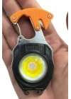 El Feneri LED Anahtarlık Çok Fonksiyonlu Mini Çakmak Özellikli