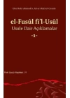 el Fusul fil Usul Usule Dair Açıklamalar 1