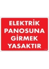 Elektrik Panosu Levhası 25x35 KOD:1118
