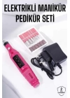 Elektrikli Manikür Pedikür Törpü Seti Protez Tırnak Nasır Temizleyici