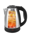 Elektrikli Paslanmaz Çelik Su Isıtcı Çelik Kettle 1.8 Lt. Uzun Ömürlü