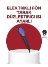 Elektrikli Seramik Düzleştirici Tarak Evde Profesyonel Saç Bakımı İçin