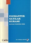 Elemanter Sayılar Kuramı