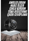 En Çok Tercih Edilen Akıllı Saat Amoled Ekran Nabız Sensörü GPS Uyumlu Adımsayar