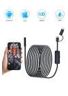 Endoskop Yılan Video Kamera Ios Ve Android Uyumlu Led’li 10 Metre 8 Mm Sert Kablo 2mp