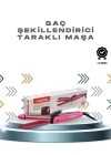 Ergonomik Tasarımlı Fön ve Maşa Uyumlu Saç Şekillendirici Maşa
