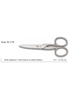 Europe Kalın Nakış Makası Süper Kalite No:4.5 11,43 Cm