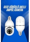 Ev Kamerası Wifi Kamerası Gece Görüşlü Akıllı Ampül Kamera
