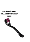 Ev Tipi Mikro İğneli Cilt Bakım Aleti – 0.25 mm Titanyum Roller