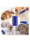 Evcil Hayvan Tarak Seti 4lü Bit Tarağı Ked Köpek Tüyüne Uygun