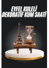 Eyfel Kuleli Kum Saati Dekoratif Hediyelik Eşya Retro Eyfel Kulesi
