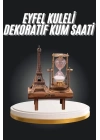 Eyfel Kuleli Kum Saati Dekoratif Hediyelik Eşya Retro Eyfel Kulesi