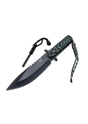 F19 Ty0453 Magnezyum Kamp Bıçağı 27 Cm - Paracord İpli Saplı, Kılıflı