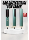 Fön Tarak Saç Düzleştirici Saç Kurutma Makinesi Sıcak Hava Fırçası
