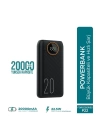 Force P22 20000mah 22.5w Hızlı Şarj Cihazı  - Fast Powerbank  - Dijital Ekran - Taşınabilir Şarj Cihazı