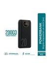Force P22 20000mah 22.5w Hızlı Şarj Cihazı  - Fast Powerbank  - Dijital Ekran - Taşınabilir Şarj Cihazı