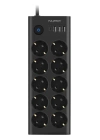 Ftr14 Type-c Girişli Akım Korumalı 10’lu Priz, 3 Usb