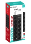 Ftr14 Type-c Girişli Akım Korumalı 10’lu Priz, 3 Usb