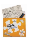 Funny Mat Puzzle - Taşıtlar 30x40cm