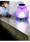 G5 Kristal Şarjlı Masa Lambası - 7 Renk Gece Lambası ve Bluetooth Hoparlör