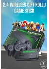 Game Stick 2000 Oyunlu 2.4G Kablosuz Çift Kol Yüksek Hassasiyetli Wireless