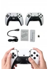 Game Stick 4K Retro Çift Kollu Atari Oyunlari +20000 Oyunlu Konsol Nostalji