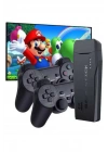 Game Stick El Atarisi 2.4g Kablosuz Çift Kol Oyunlar 4k Game Stick 3500 Oyunlu Atari Uyumlu