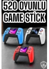 Game Stick Oyun Konsolu 520 Oyunlu Retro Oyunlu Led Ekran