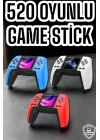 Game Stick Oyun Konsolu 520 Oyunlu Retro Oyunlu Led Ekran
