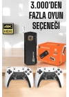 Game Stick Retro 8K ULTRA HD Video Oyun Konsolu Android Tv Özelliği