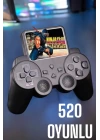 Gamepad 520 Oyunlu Ekranlı Oyun Kolu TV Uyumlu