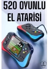 Gamepad Joystick Nostalji 500 Oyunlu 2 Li Atari Gamebox Oyun Konsolu Sup Atari