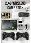 Gaming Atari 2.4g Uyumlu Kablosuz Çift Kol Game Stick