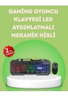 Gaming Klavye ve Mouse Seti PG8018 – Dayanıklı Tuşlar, Hızlı Komut