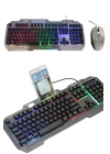 Gaming Oyuncu Klavyesi Led Aydınlatmalı Mekanik Hisli