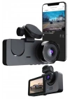 Gece Görüşlü DVR 3 Lensli Araç İçi Sürüş Kamerası Video Kaydedici