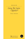 Genç Bir Şaire Öğütler