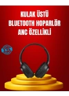 Geniş Frekans Aralıklı Bluetooth Kulak Üstü Kulaklık