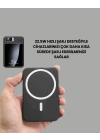 Gerçek Zamanlı Güç Göstergeli Manyetik USB-C Taşınabilir Powerbank